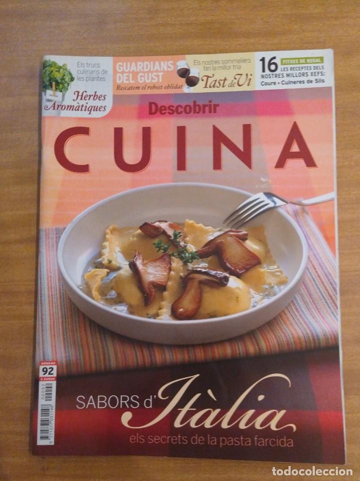 Collezionismo di Riviste e Giornali: Revista Descobrir CUINA, n&ordm; 92, Marzo 2009