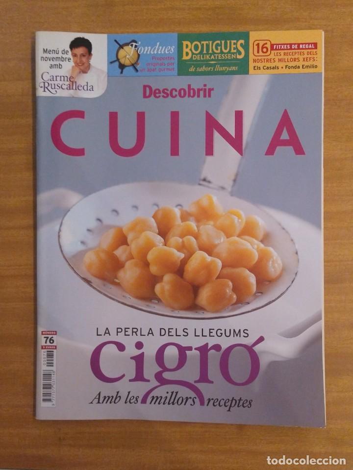 Collection Magazines and Newspapers: Revista Descobrir CUINA, n&ordm; 76, Noviembre 2007