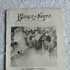 Coleccionismo de Revistas y Periódicos: BLANCO Y NEGRO. Nº 1087. AÑO 1912. MILITARES EN TOLEDO. HUELGA DE MINEROS EN INGLATERRA. TEATRO. Lote 331060793