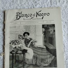 Coleccionismo de Revistas y Periódicos: BLANCO Y NEGRO. Nº 1092. AÑO 1912. LA GUERRA ÍTALO-TURCA. LAS REGATAS OXFORD-CAMBRIDGE. FIESTA BENÉF. Lote 331062168
