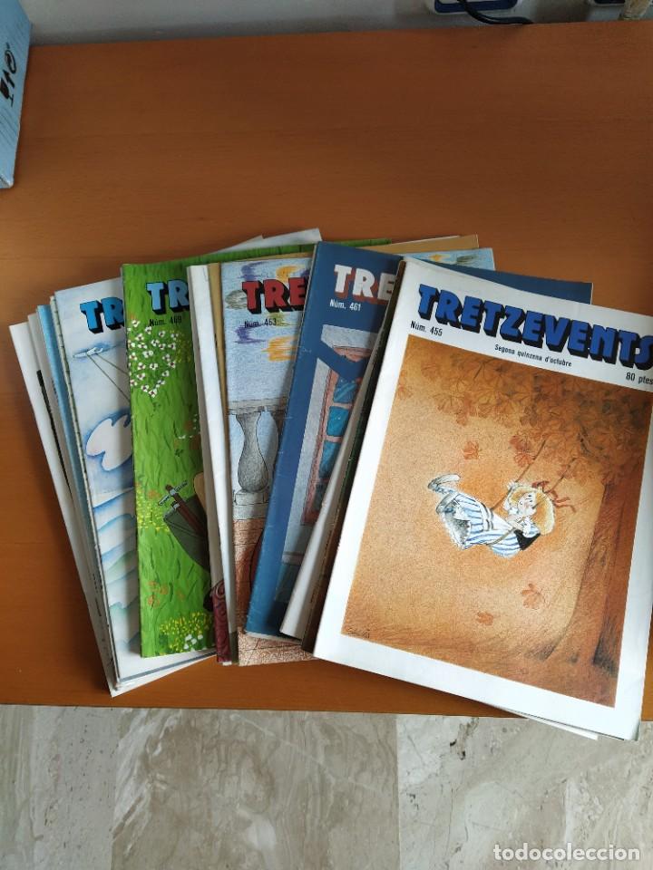 Collezionismo di Riviste e Giornali: TRETZE VENTS - 25 n&uacute;meros 455 a 487