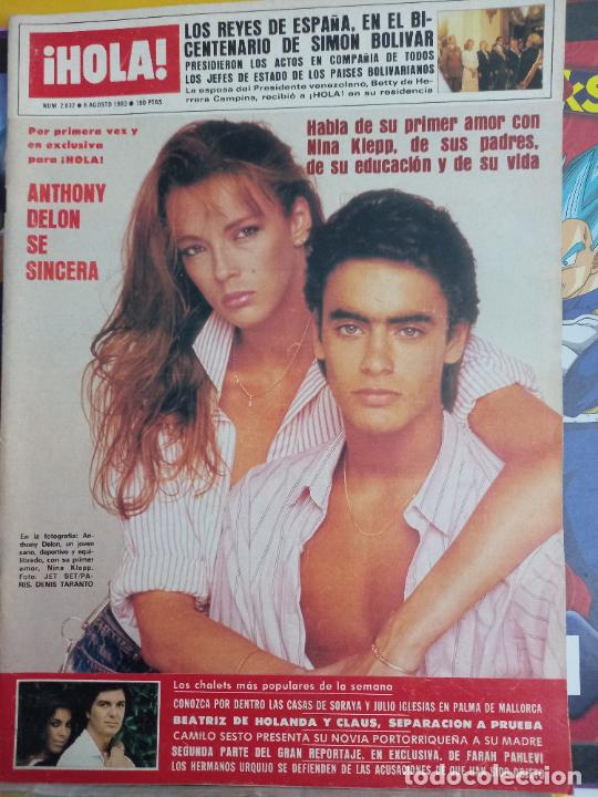 Coleccionismo de revistas y peri&oacute;dicos: anthony delon nina klepp camilo sesto