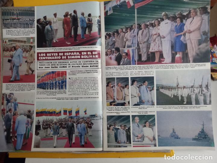 Collezionismo di Riviste e Giornali: LOS REYES DE ESPA&Ntilde;A EN bolivia simon bolivar