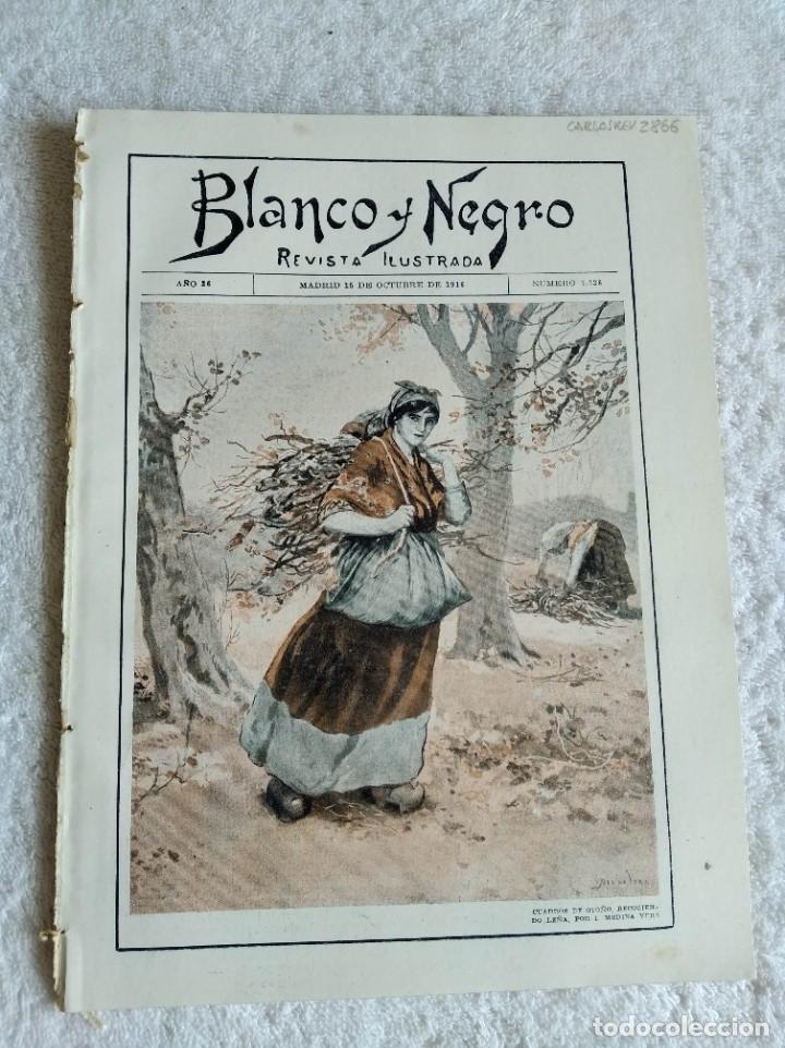 Collezionismo di Riviste e Giornali: BLANCO Y NEGRO. N&ordm; 1326. A&Ntilde;O 1916. DON ANTONIO BARROSO Y CASTILLO (MINISTRO). LOS DEPORTES ATL&Eacute;TICOS