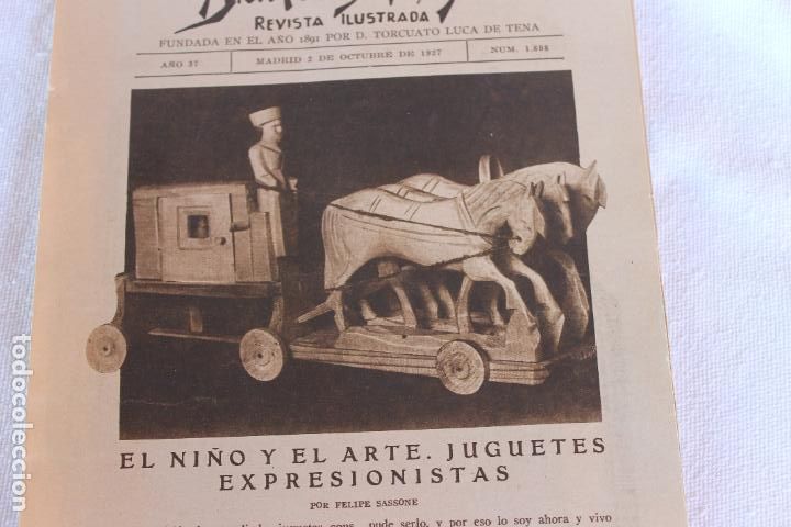 Collection Magazines and Newspapers: EL NI&Ntilde;O Y EL ARTE JUGUETES EXPRESIONISTAS 1927