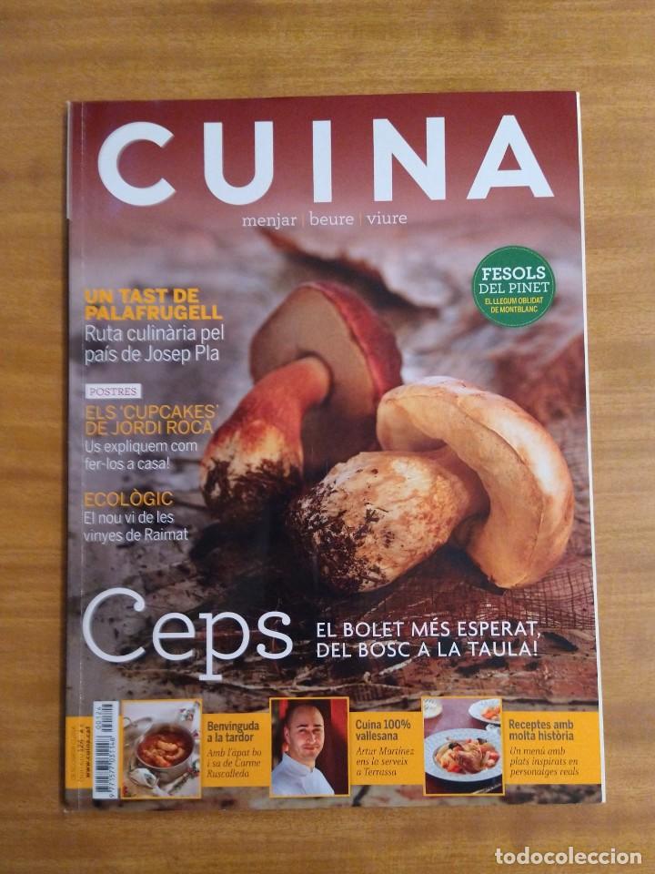 Coleccionismo de revistas y peri&oacute;dicos: Revista Descobrir CUINA, n&ordm; 124, Octubre 2011