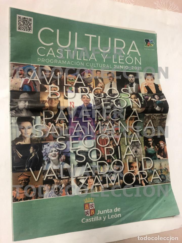 Collectionnisme de Revues et Journaux: REVISTA CULTURA CASTILLA Y LEON, PROGRAMACION CULTURAL JUNIO 2021, 31 PAGINAS