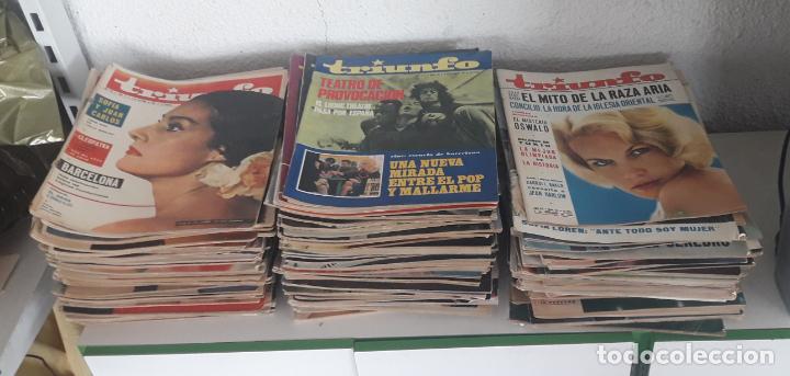 Coleccionismo de Revistas y Peri&oacute;dicos: LOTE 152 REVISTAS TRIUNFO A&Ntilde;OS 60.
