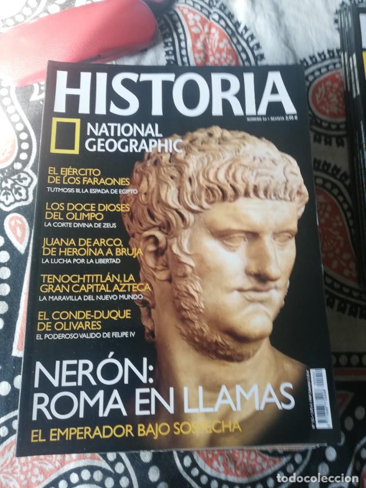Collectionnisme de Revues et Journaux: HISTORIA. NATIONAL GEOGRAPHIC N&ordm; 54 NERON: ROMA EN LLAMAS