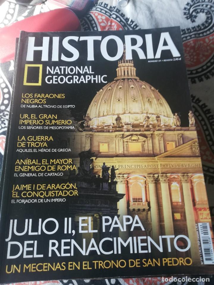 Coleccionismo de Revistas y Peri&oacute;dicos: HISTORIA. NATIONAL GEOGRAPHIC N&ordm; 59 JULIO II, EL PAPA DEL RENACIMIENTO