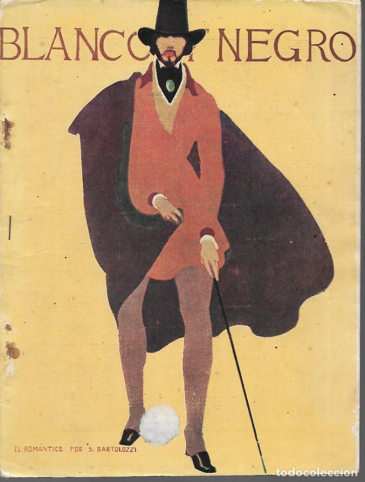 Coleccionismo de Revistas y Peri&oacute;dicos: REVISTA, BLANCO Y NEGRO, MADRID, 15 ENERO DE 1922, COMPLETA, VER FOTOS