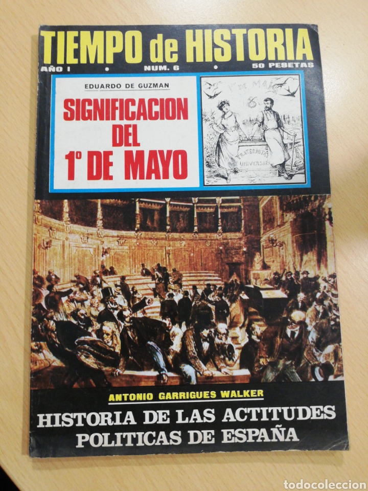 Collezionismo di Riviste e Giornali: Revista Tiempo de Historia - A&ntilde;o I - N&uacute;mero 6