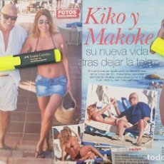 Coleccionismo de Revistas y Periódicos: REPORTAJE KIKO MATAMOROS Y MAKOKE 01.11.2017. Lote 331866793