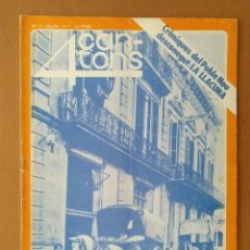 Coleccionismo de Revistas y Periódicos: REVISTA 4 CANTONS Nº 141 1977 LA FLOR DE MAIG LA LLACUNA ELECCIONES