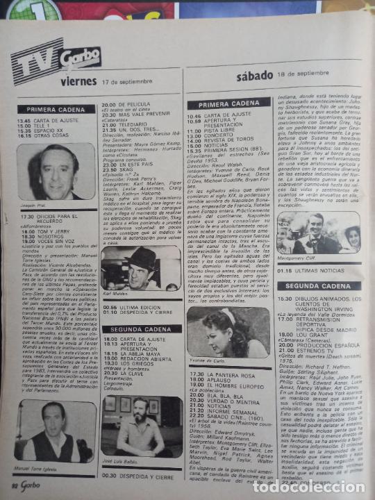 Coleccionismo de Revistas y Peri&oacute;dicos: MANUEL TORRE IGLESIA JOAQUIN PRAT JOSE LUIS BALBIN ELIZABETH TAYLOR MONTGOMERY CLIFF KARL MALDEN YVO