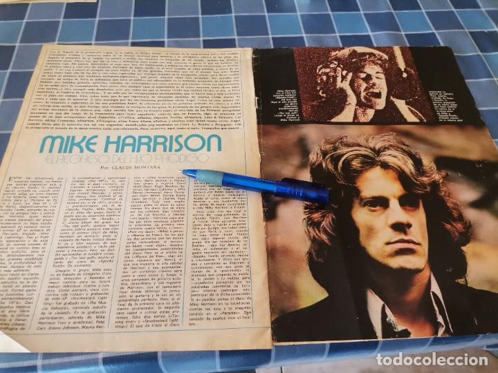 Coleccionismo de Revistas y Peri&oacute;dicos: MIKE HARRISON 2 PAG. REVERSO MIGUEL R&Iacute;OS, ROLLING STONES ELTON JOHN RECORTE REVISTA 1973