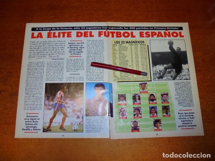 Coleccionismo de revistas y peri&oacute;dicos: FUTBOL CLIPPING 1994: JOAQU&Iacute;N. IRIBAR. CEDR&Uacute;N. ZUBIZARRETA. MARCIAL. SCHUSTER. G&Oacute;RRIZ. SANTILLANA.