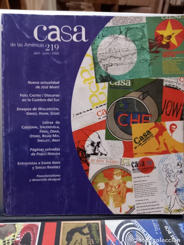 Collection Magazines and Newspapers: Casa de las Am&eacute;ricas 219 / Abril-Junio 2000 - Fidel Castro, Cardenal, Valenzuela, Neruda, Rojas, etc