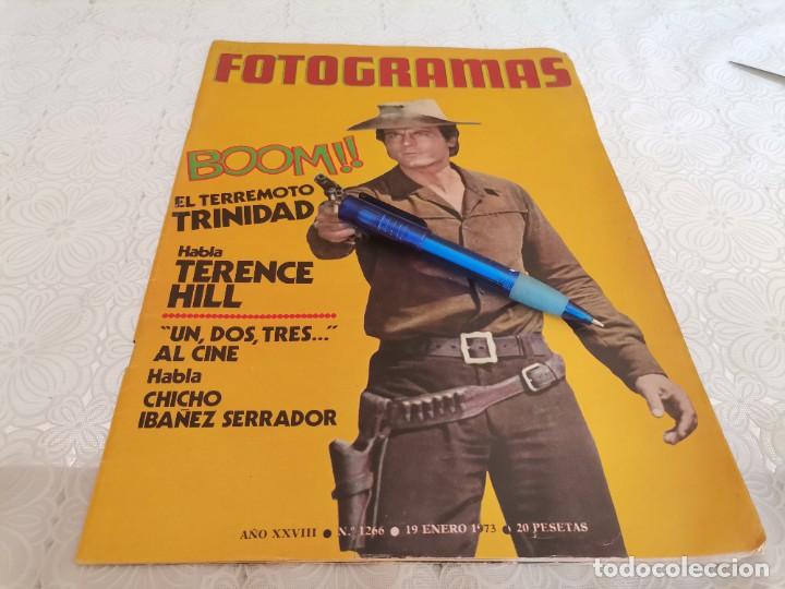 Coleccionismo de Revistas y Peri&oacute;dicos: REVISTA NUEVO FOTOGRAMAS - N&ordm; 1266 1973 TERENCE HILL, CHICHO IB&Aacute;&Ntilde;EZ, ORNELLA VANONI, RAMIRO OLIVEROS
