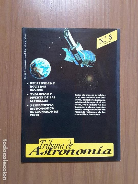 Coleccionismo de revistas y peri&oacute;dicos: Tribuna de Astronom&iacute;a 8