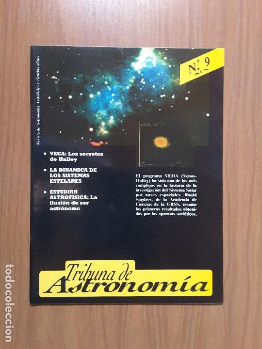 Coleccionismo de revistas y peri&oacute;dicos: Tribuna de Astronom&iacute;a 9