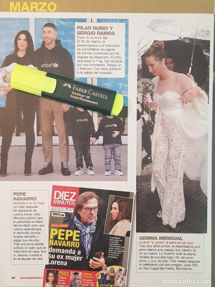 Coleccionismo de Revistas y Peri&oacute;dicos: Reportaje Pilar Rubio y Sergio Ramos 09.01.2019