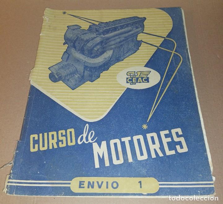 Collezionismo di Riviste e Giornali: Curso de motores CEAC. Env&iacute;o 1. A&ntilde;o 1959