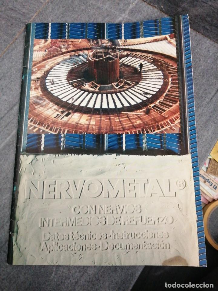 Sammeln von Zeitschriften und Zeitungen: Revista cat&aacute;logo metal hierro NERVOMETAL forja forjado estructura Vizcaya Sopelana