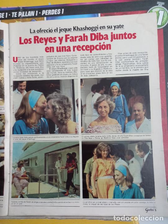 Coleccionismo de revistas y peri&oacute;dicos: los reyes de espa&ntilde;a y farah diba sofia juan carlos de borbon y grecia