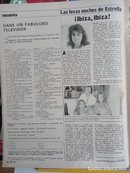 Collectionnisme de Revues et Journaux: toton corominas angela morillo paco izquierdo carolina de monaco guillermo vilas