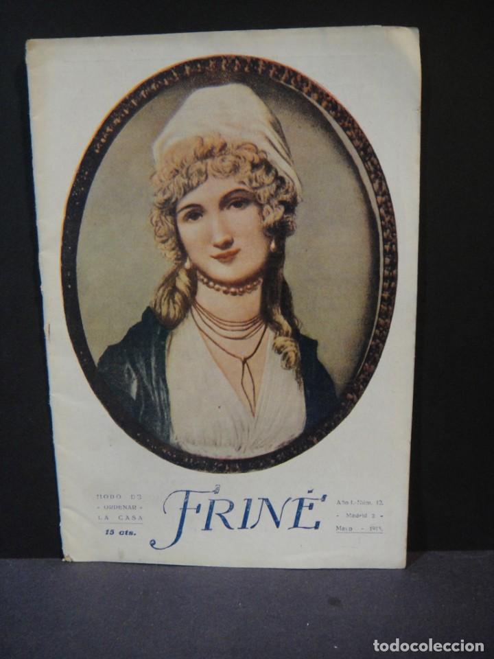 Coleccionismo de revistas y peri&oacute;dicos: revista frin&eacute; n&ordm; 12 - mayo de 1918 - modo de ordenar la casa