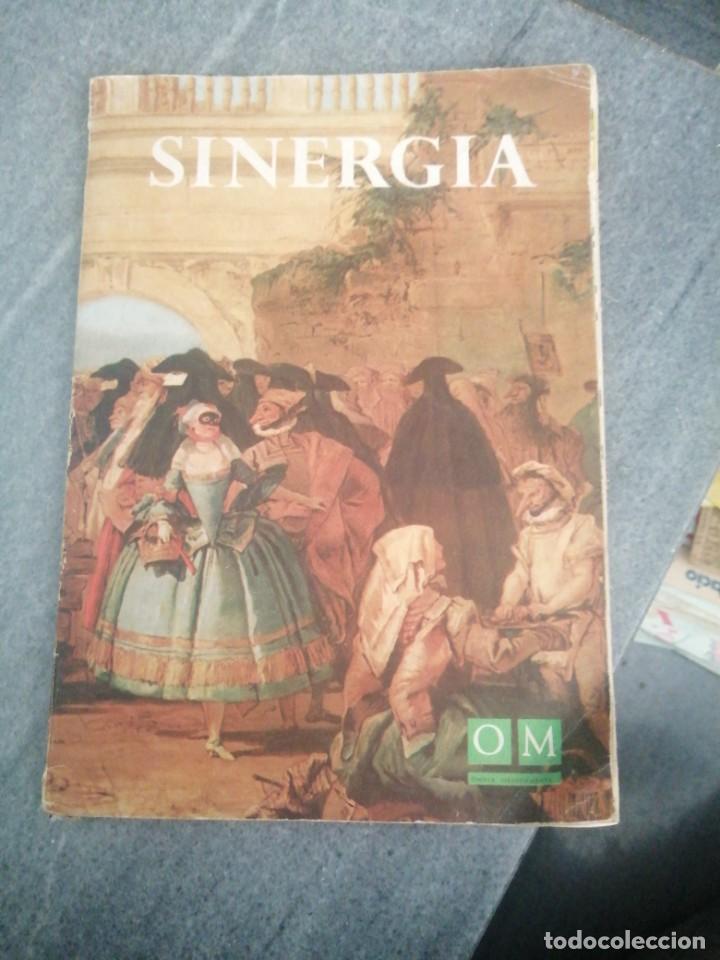 Coleccionismo de revistas y peri&oacute;dicos: Revista SINERGIA OM Omnia Medicamentos N&deg; 4 Carlos Soldevilla Alloza Verdejo Noel Claraso a&ntilde;o 1956