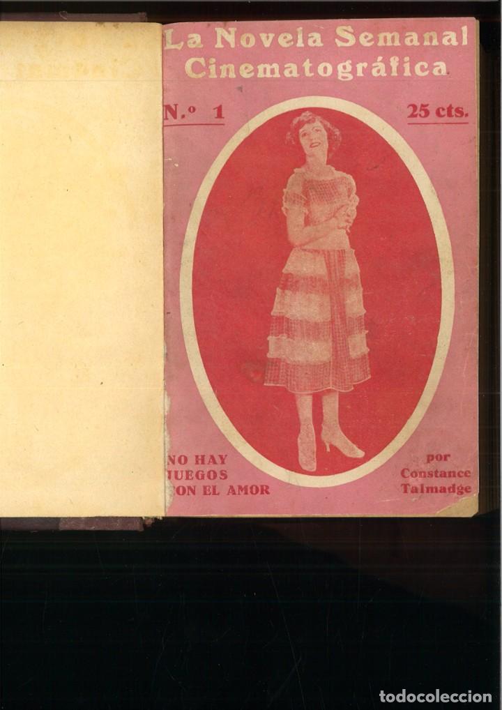 Colecionismo de Revistas e Jornais: LA NOVELA SEMANAL CINEMATOGR&Aacute;FICA. A&Ntilde;O I N&ordm; I AL A&Ntilde;O II N&ordm; XXV.