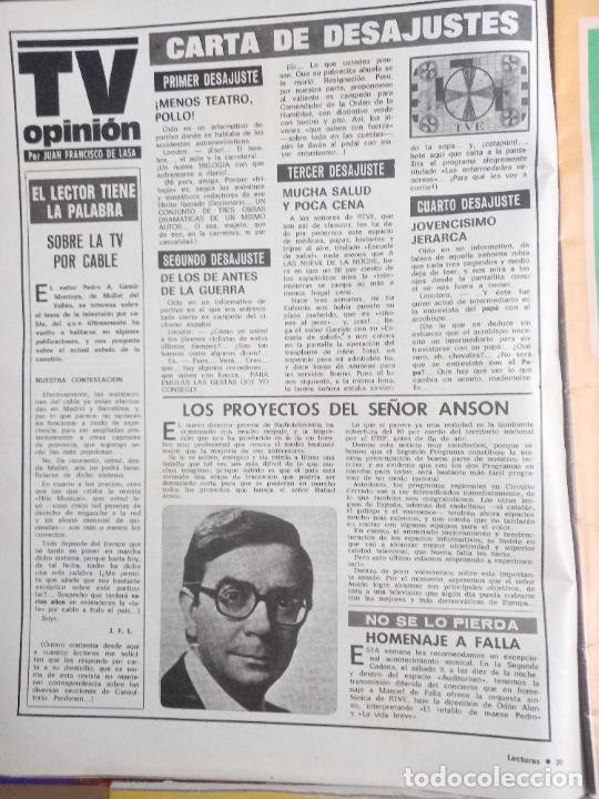 Colecionismo de Revistas e Jornais: RAFAEL ANSON TELEVISION ESPA&Ntilde;OLA