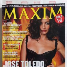 Coleccionismo de Revistas y Periódicos: REVISTA MAXIM JOSE TOLEDO - Nº 2 JUNIO 2004. Lote 333618778
