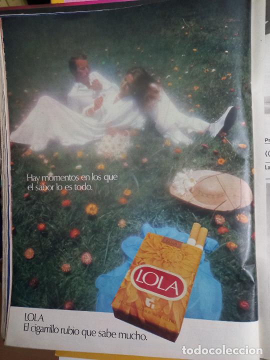 Colecionismo de Revistas e Jornais: anuncio tabaco cigarrillos lola