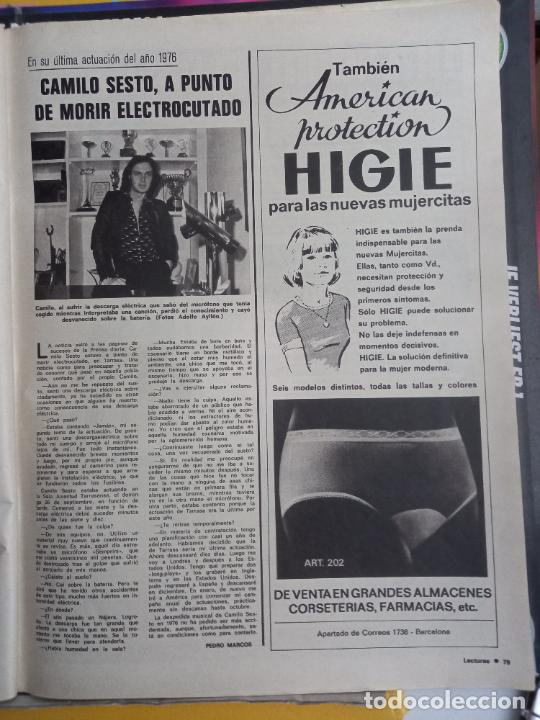 Coleccionismo de revistas y peri&oacute;dicos: CAMILO SESTO ANUNCIO LENCERIA HIGIE