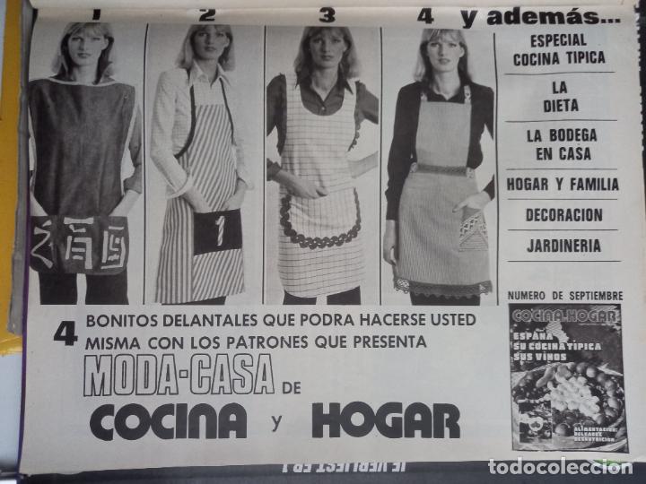 Coleccionismo de revistas y peri&oacute;dicos: ANUNCIO MODA COCINA Y HOGAR DELANTALES