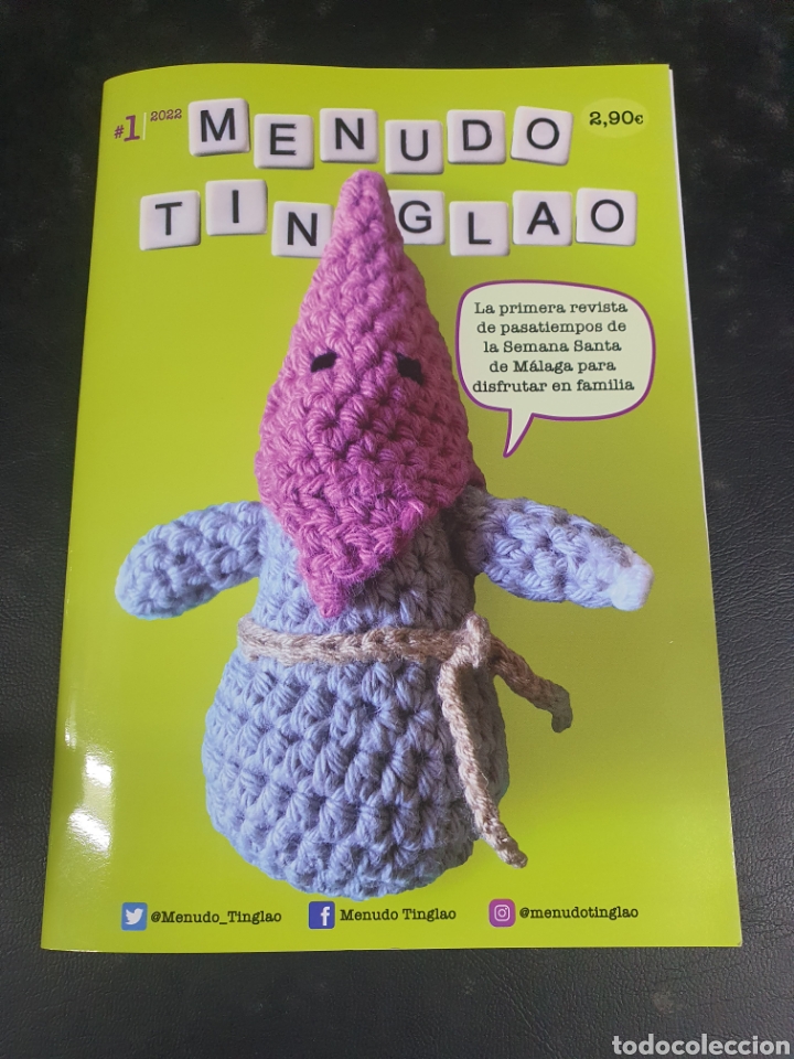 Coleccionismo de Revistas y Peri&oacute;dicos: Primera revista pasatiempo semana Santa de malaga menudo tiglao .