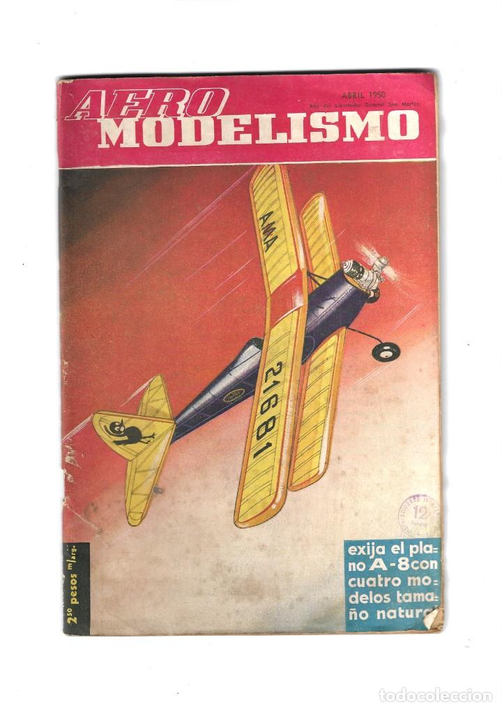 Collezionismo di Riviste e Giornali: AEROMODELISMO-incluye plano-abril 1950