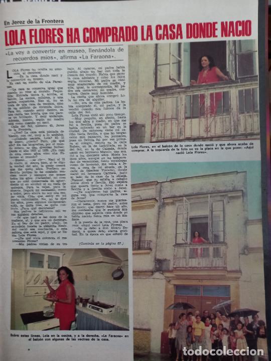Coleccionismo de revistas y peri&oacute;dicos: la casa de lola flores en jerez de la frontera