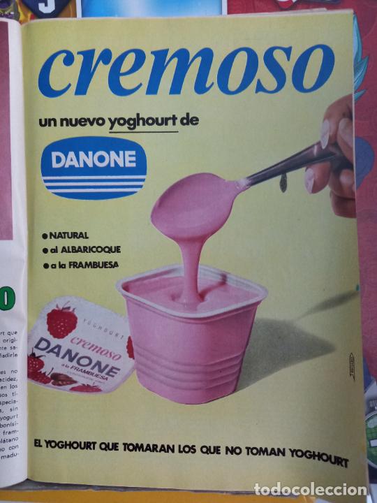 Coleccionismo de revistas y peri&oacute;dicos: anuncio yogur danone cremoso 1970
