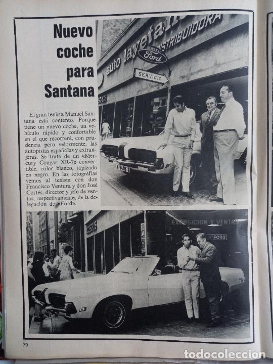 Colecionismo de Revistas e Jornais: el coche de manolo santana