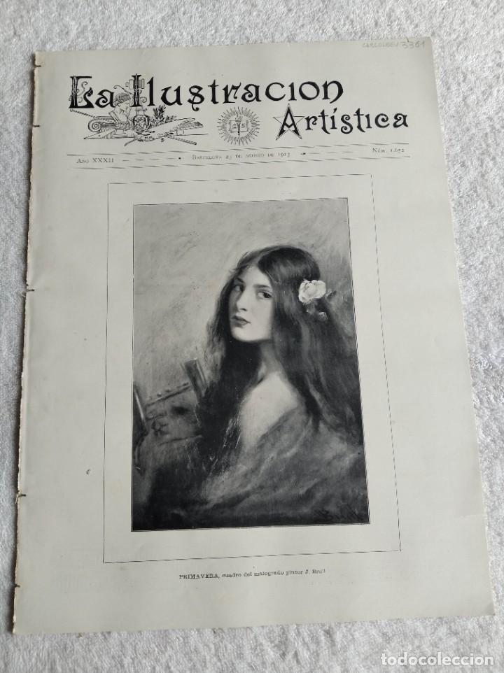 Collection Magazines and Newspapers: LA ILUSTRACI&Oacute;N ART&Iacute;STICA. A&Ntilde;O 1913. N&ordm; 1652. FESTEJOS INFANTILES. AUGUSTO BEBEL. EL REY PEDRO (BELGR