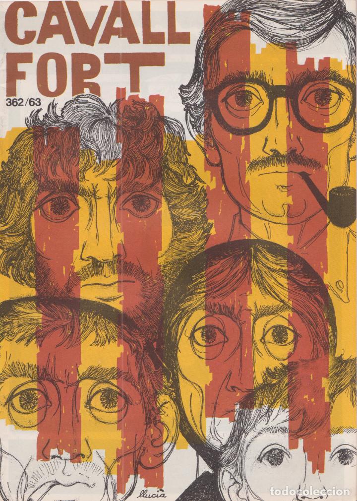 Collection Magazines and Newspapers: CAVALL FORT N&ordm; 362-363 &ndash; N&Uacute;MERO EXTRAORDINARI &ndash; QU&Egrave; VOL DIR SER CATALANS? - PORTADA PER LLUCI&Agrave;