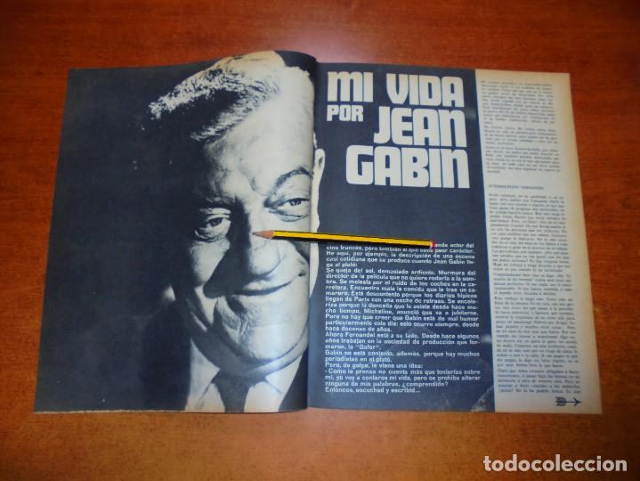 Collezionismo di Riviste e Giornali: CLIPPING 1967: JEAN GABIN