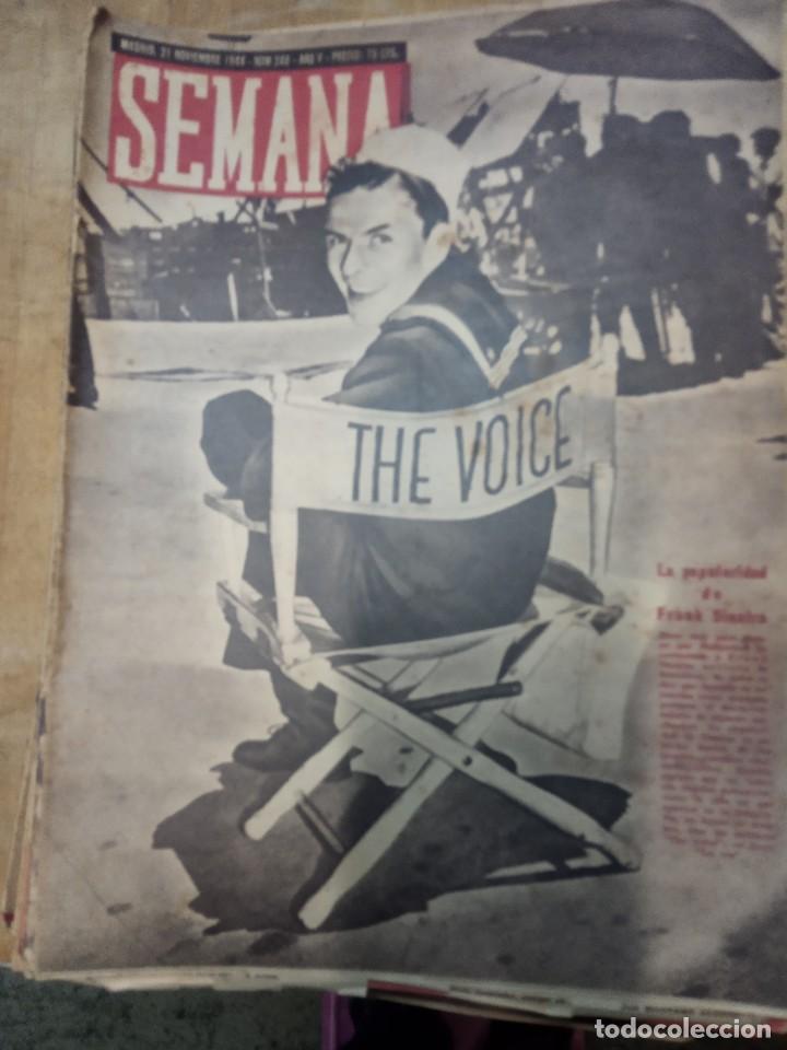 Coleccionismo de Revistas y Peri&oacute;dicos: 53 REVISTAS SEMANA 1944-1945