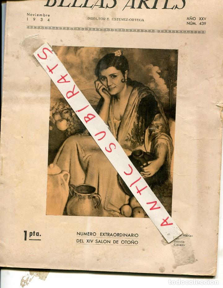 Collezionismo di Riviste e Giornali: REVISTA A&Ntilde; 1934 RAMON CARAZO LAGARTERA MARCIAL MORENO PASCUAL ROMERO BARRERO FRUCTUOSA ORDUNA PINAZO