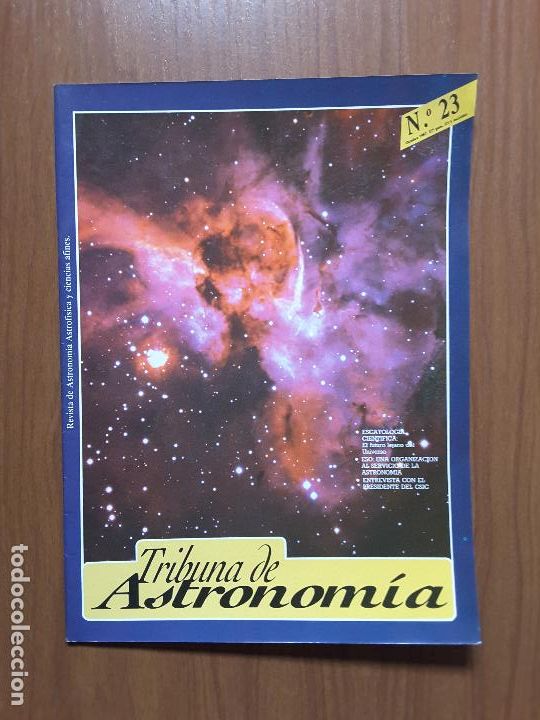 Coleccionismo de revistas y peri&oacute;dicos: Tribuna de Astronom&iacute;a 23
