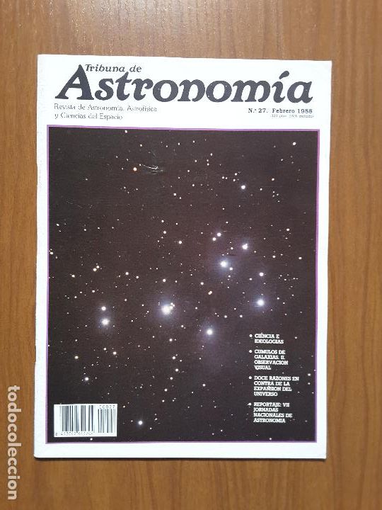 Collezionismo di Riviste e Giornali: Tribuna de Astronom&iacute;a 27